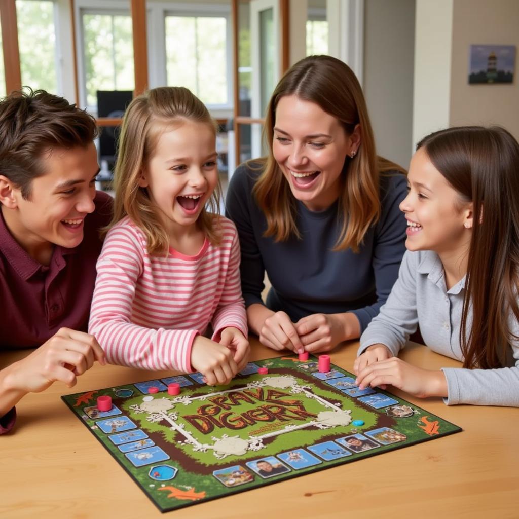 Grave Digger Board Game Family Fun