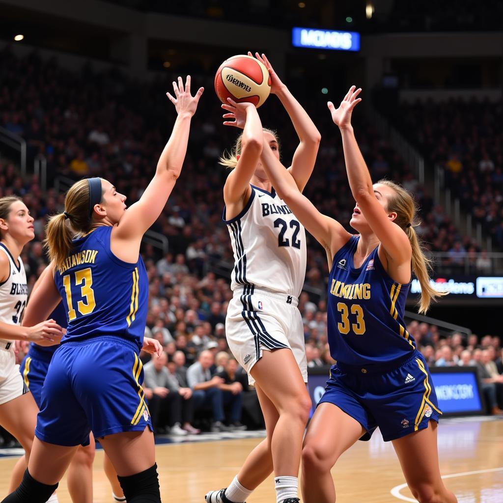 Heather Stainbrook Rebounding Skills