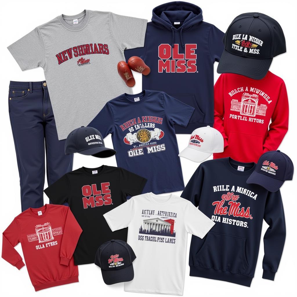 Variety of Homefield Apparel Ole Miss Products