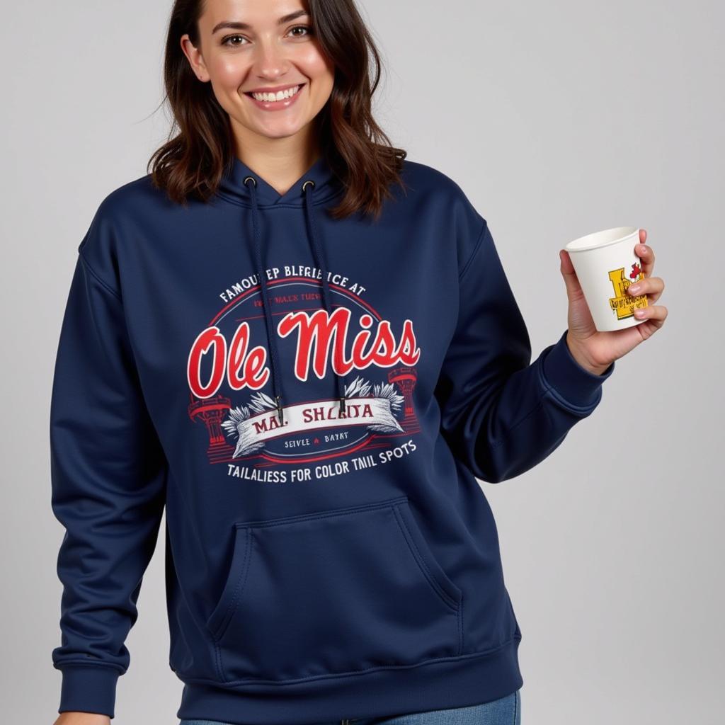 Comfortable Homefield Apparel Ole Miss Hoodie