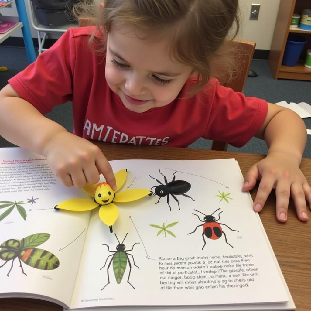 Interactive Bug Pop Up Books for Learning