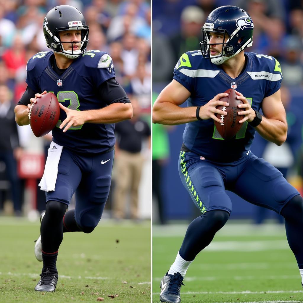 Joe Burrow vs. Russell Wilson QB Comparison