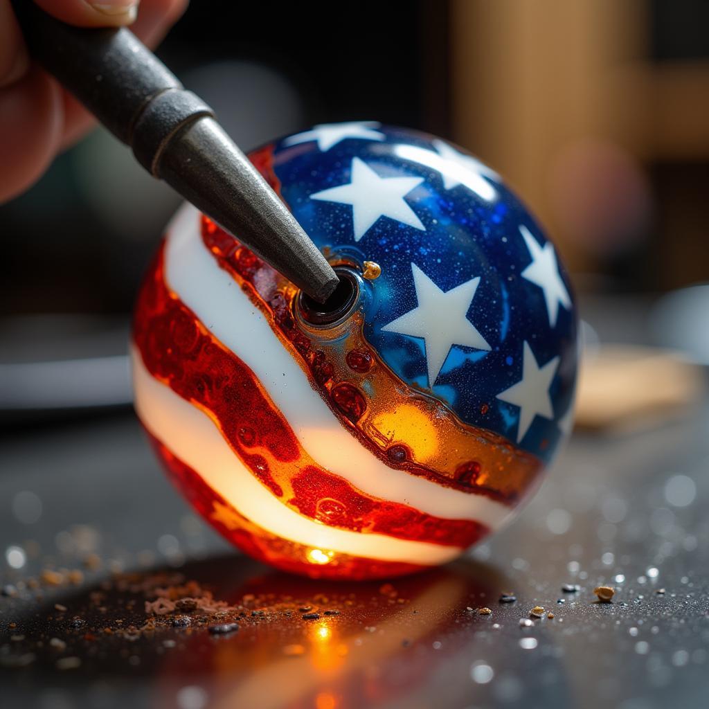 Modern Flag Marble Artistry: Pushing the Boundaries