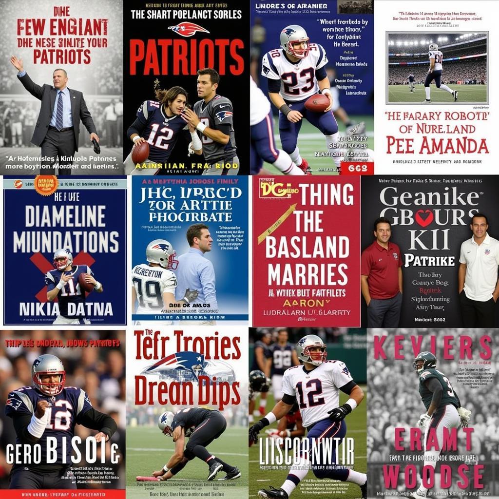 Collection of NE Patriots Books