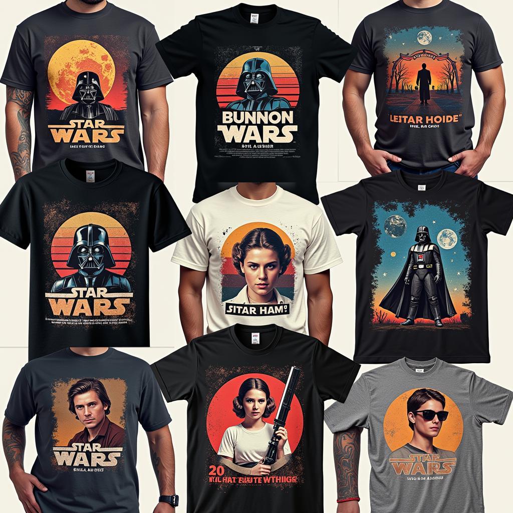 Vintage Star Wars Shirt Designs