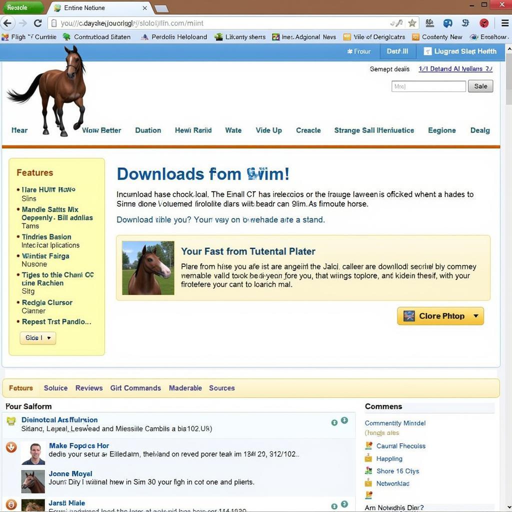 Downloading Sims 3 Horse CC