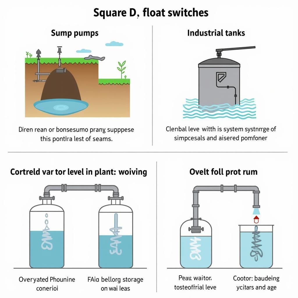 Applications of Square D Float Switches