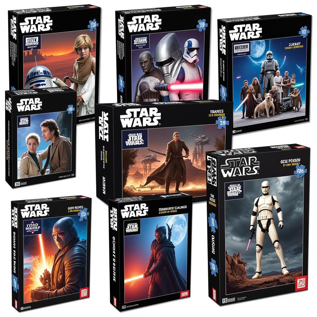 Star Wars 100 Piece Puzzle Options