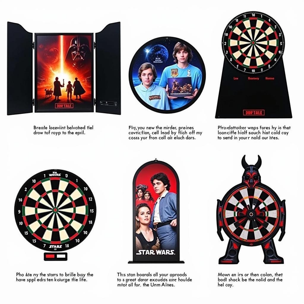 Different Types of Star Wars Dart Boards