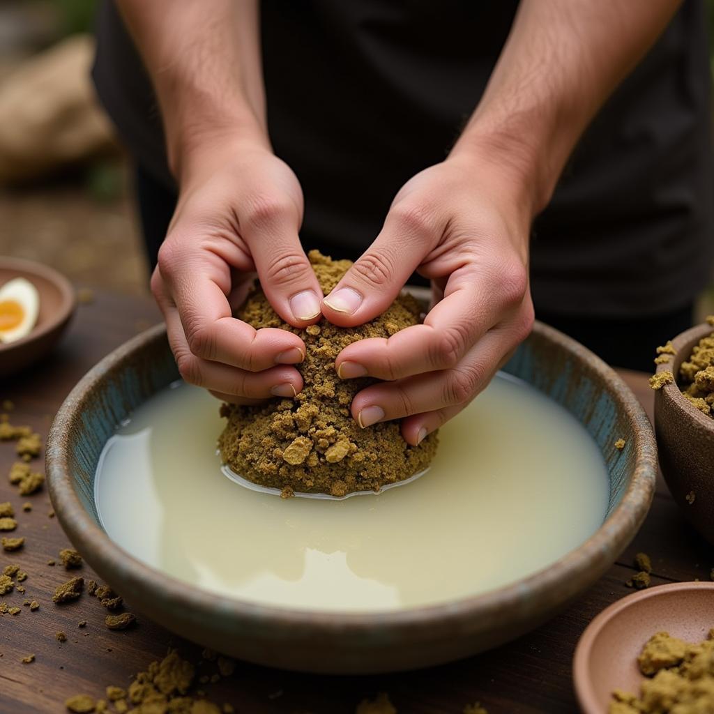 Traditional Kava Preparation