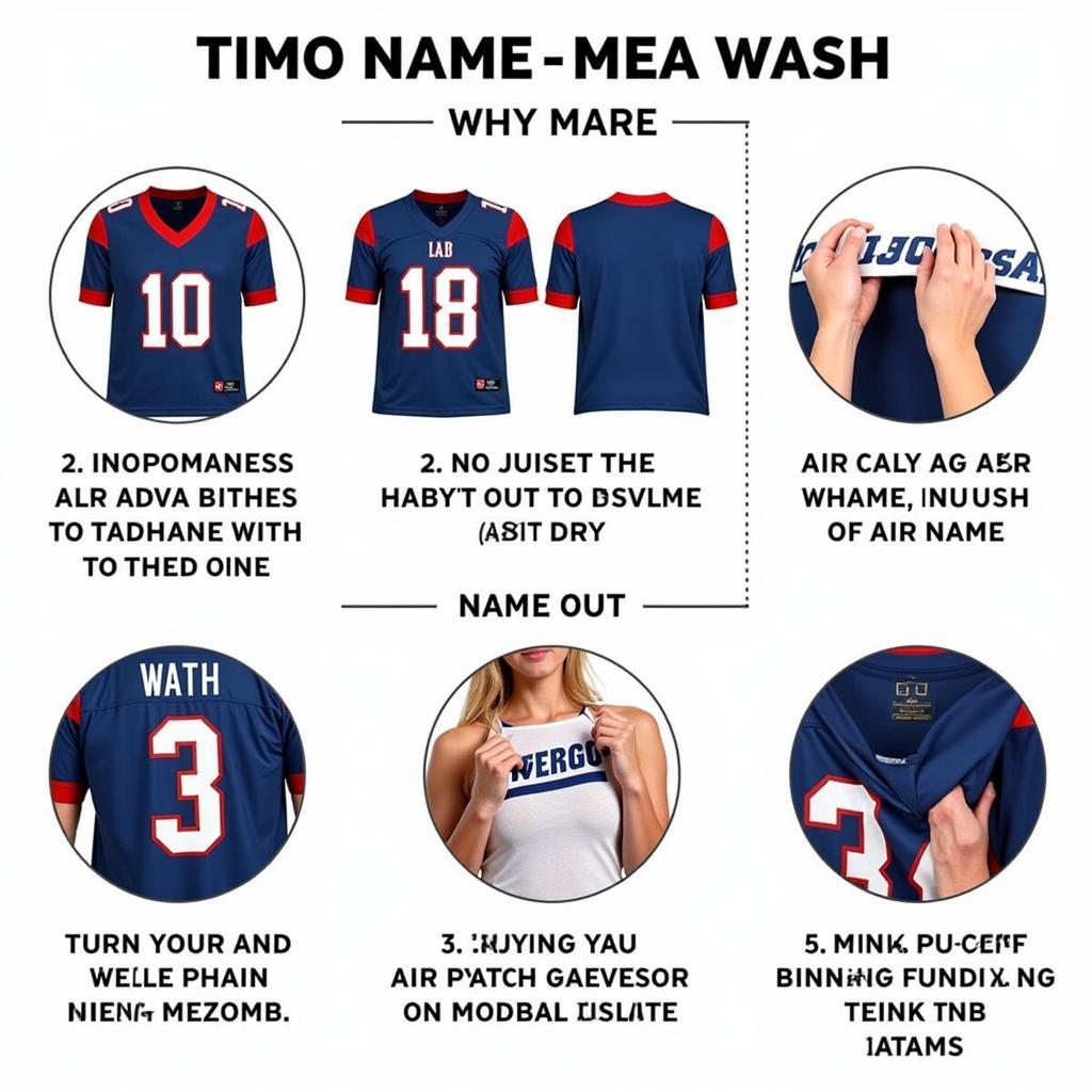 Washing a Football Jersey