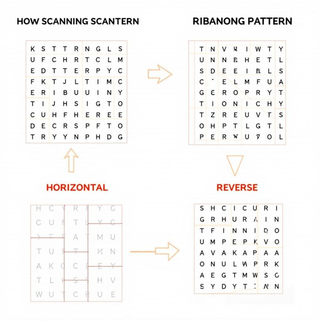 Word Search Scanning Techniques