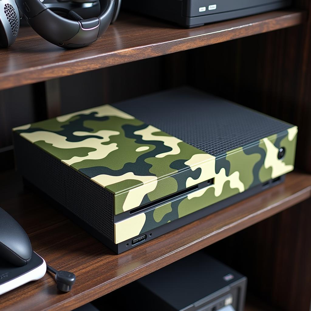 Xbox Series S Camo Cover