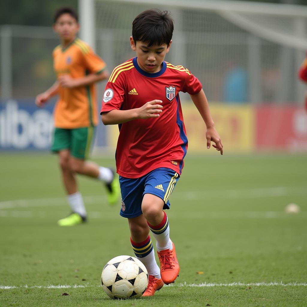 Yamal's early years as a football prodigy