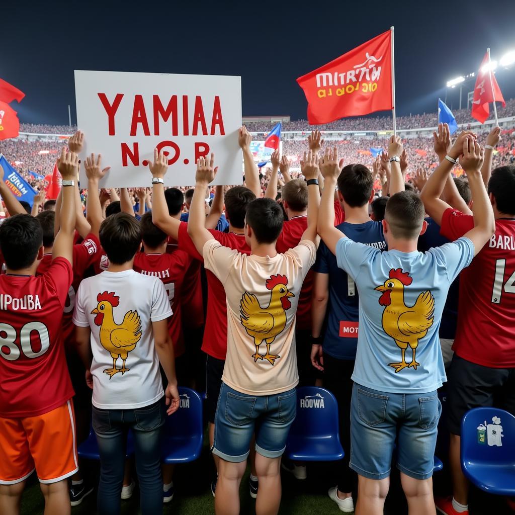 Yamal Fans Sporting Chicken Tees