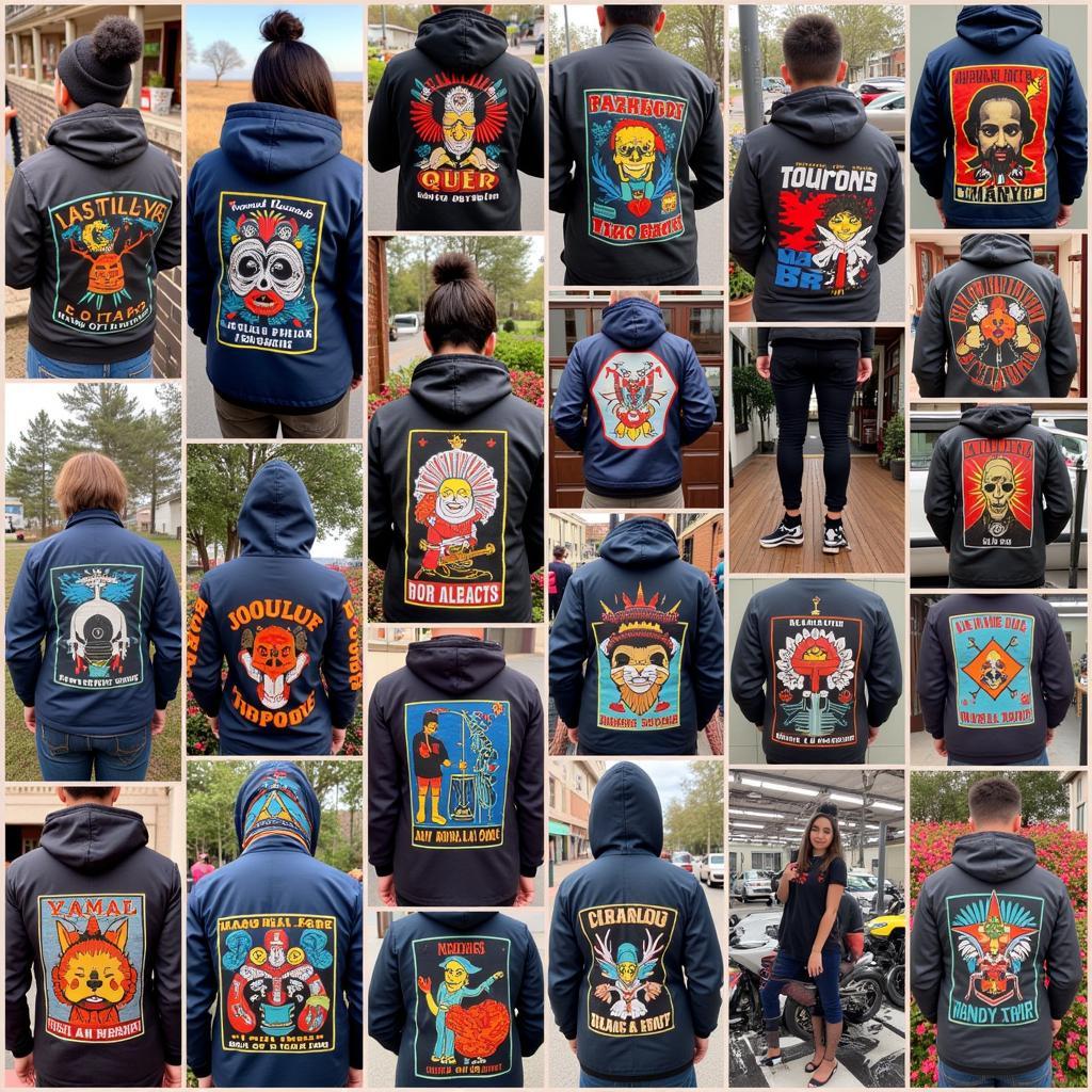 Various Designs of Yamal Huge Back Patches