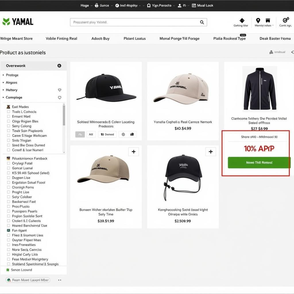 Yamal Online Merchandise Store